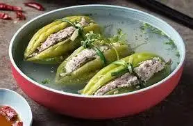 Hình ảnh Cơm khổ qua nhồi thịt