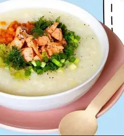 Hình ảnh Cháo Cá Hồi