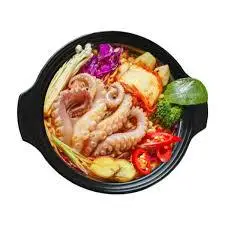 Hình ảnh Mì cay kim chi - bạch tuộc