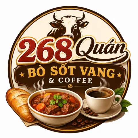 Hình ảnh 268 Quán Bò Sốt Vang & Coffee - Đình Thôn