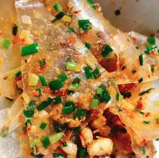 Hình ảnh Bánh tráng mỡ hành