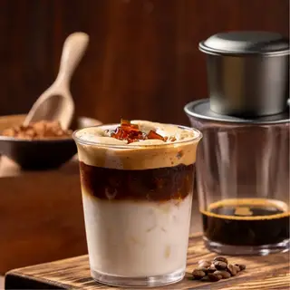 Hình ảnh Phin sữa hạnh nhân