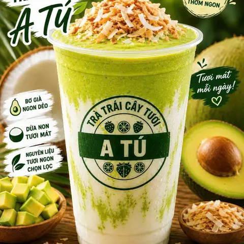 Hình ảnh Trà Trái Cây Tươi A Tú - Trần Cung