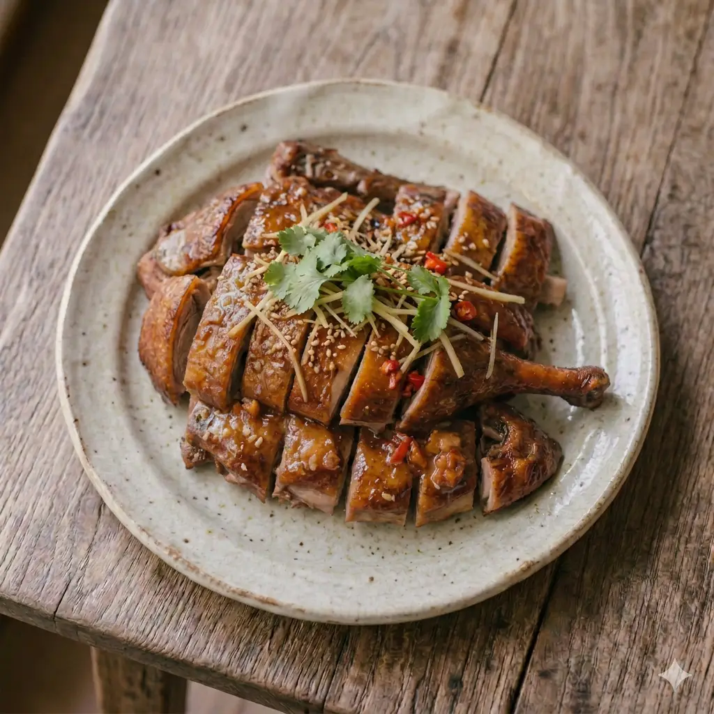 Hình ảnh Vịt nướng nửa con