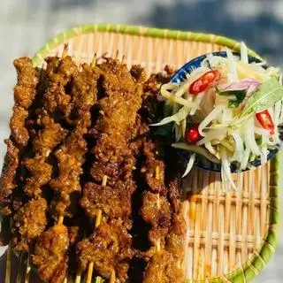 Hình ảnh Bò xiên nướng