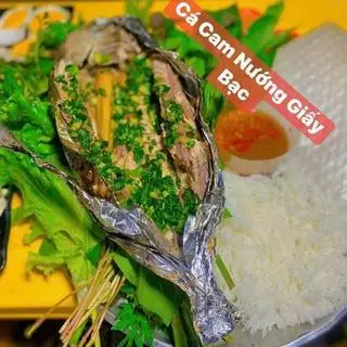 Hình ảnh Cá cam nướng giấy bạc loại nhỏ