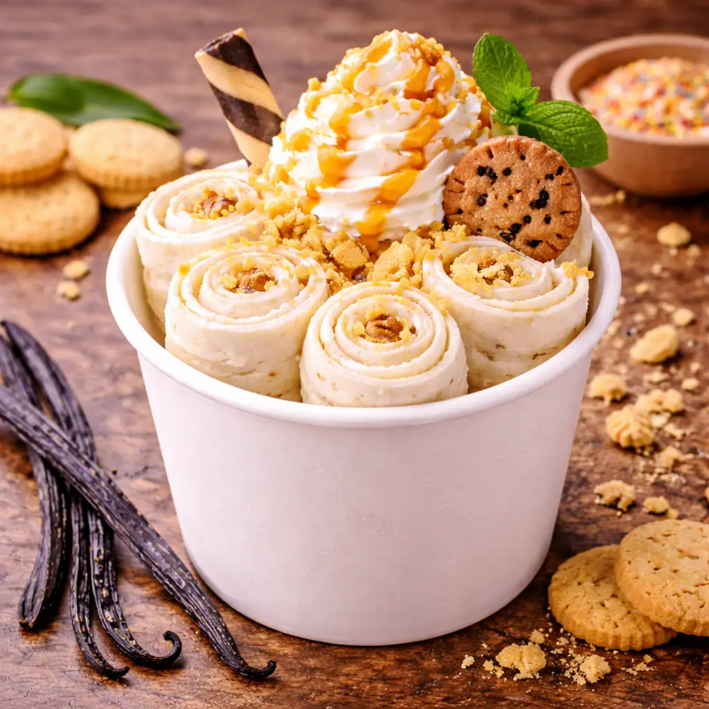 Hình ảnh Kem dừa ly
