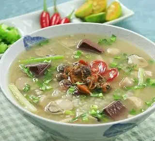 Hình ảnh Cháo sò huyết