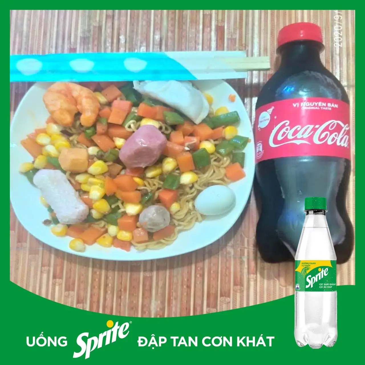 Hình ảnh Mì trộn thập cẩm nhiều mì