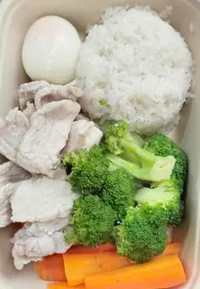 Hình ảnh Cơm thịt luộc
