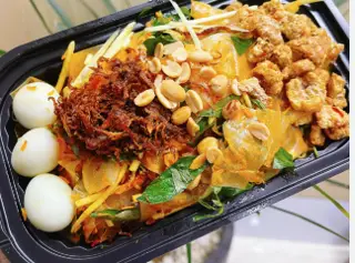 Hình ảnh Bánh tráng trộn phơi sương