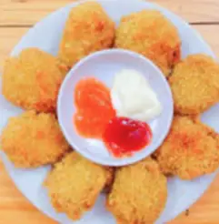 Hình ảnh Bánh gà phô mai