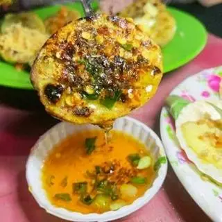 Hình ảnh Trứng nướng sa tế