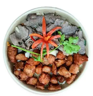 Hình ảnh Thố bò - xá xíu