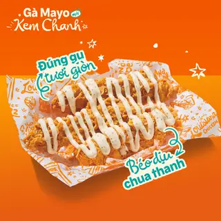 Hình ảnh Gà Không Xương Mayo Kem Chanh