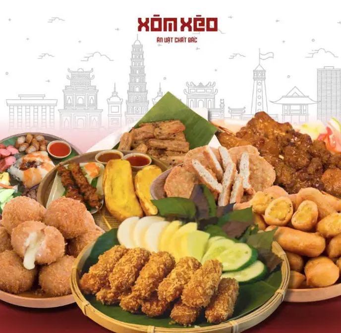 Hình ảnh Xóm Xèo Ăn Vặt - Nem Chua Rán, Thịt Nướng & Bánh Gối - Nguyễn Thượng Hiền
