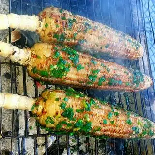Hình ảnh Bắp NếpNướng Mỡ Hành