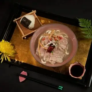 Hình ảnh Gyu safuran udon - ramen teishoku - mì udon - ramen thịt bò thảo mộc saffron - set42