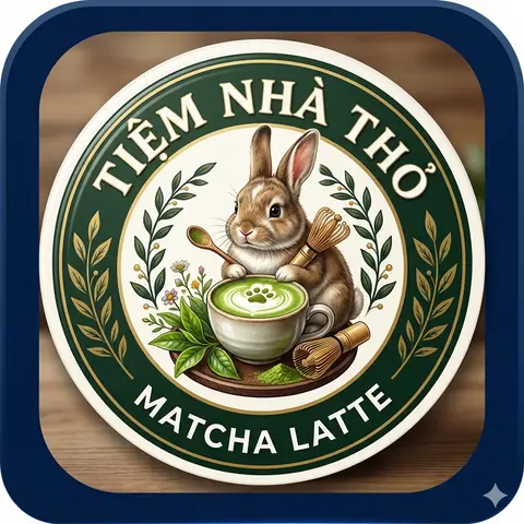 Hình ảnh Tiệm Nhà Thỏ - Matcha Latte - Trần Thanh Mại