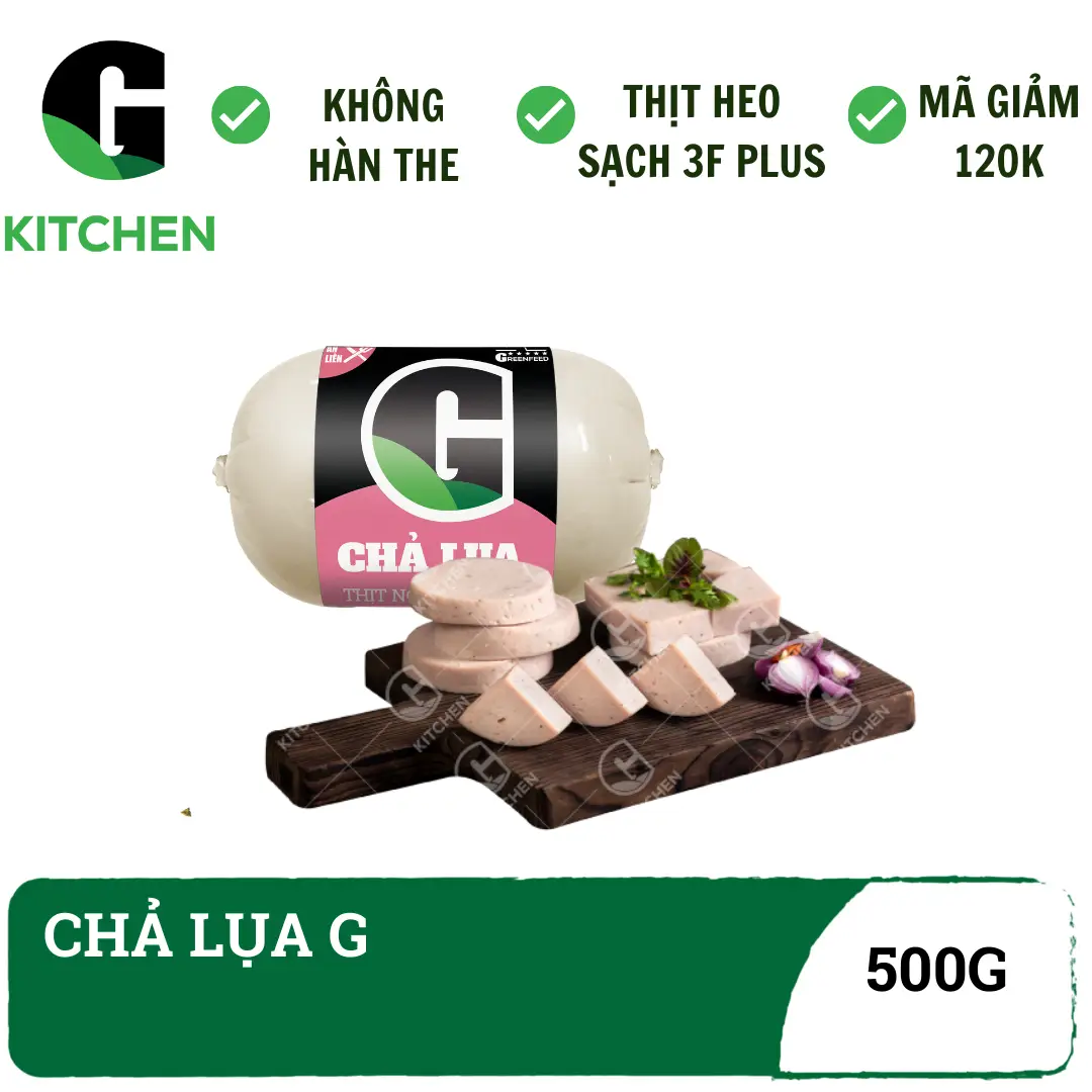 Hình ảnh Chả lụa G Kitchen 500g