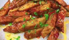 Hình ảnh Cơm Chả Cá Chiên Mắm Tỏi