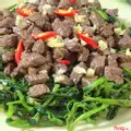 Hình ảnh Trâu xào muống