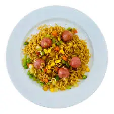 Hình ảnh Mì trộn rau củ