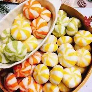 Hình ảnh Viên bánh bao mix 3 màu - 3 viên