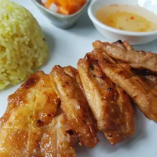 Hình ảnh Chỉ gà nướng sả