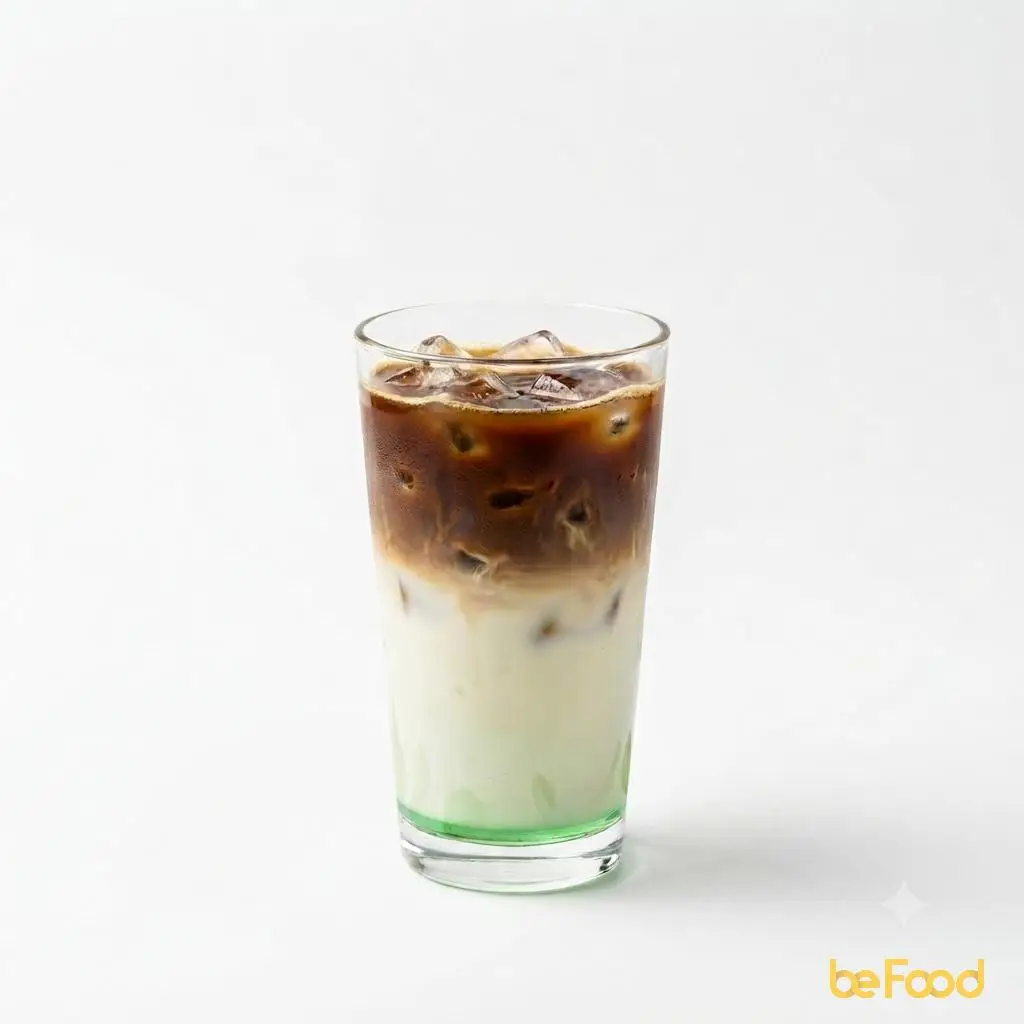 Hình ảnh Cà phê sữa bạc hà