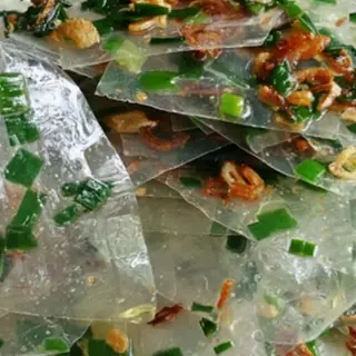 Hình ảnh Bánh tráng mỡ hành