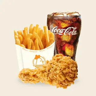 Hình ảnh Combo gà xù nguyên bản khoai nước