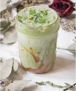 Hình ảnh Caramel matcha latte