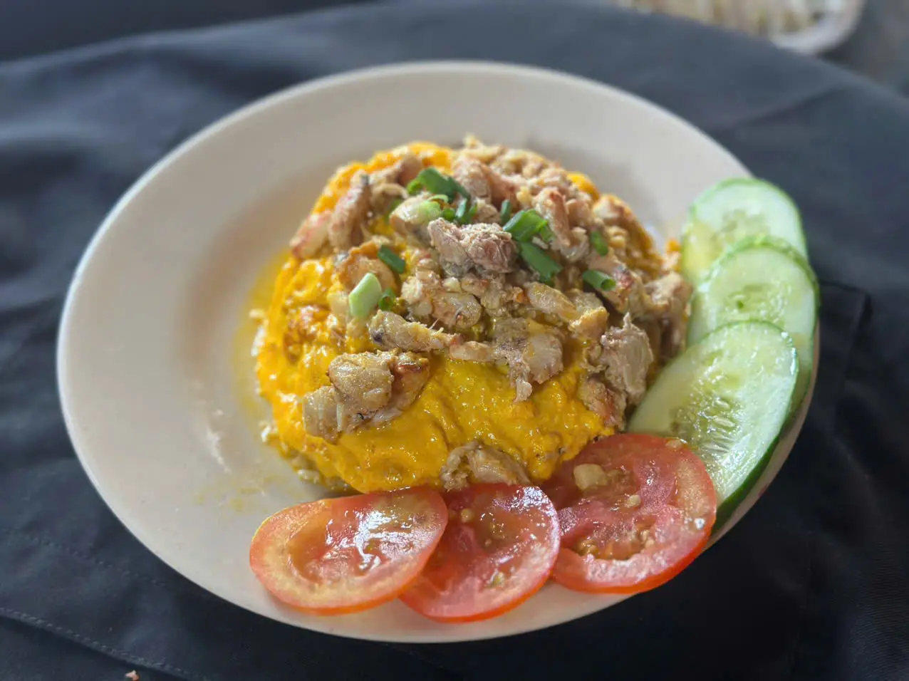 Hình ảnh Cơm cua phủ trứng