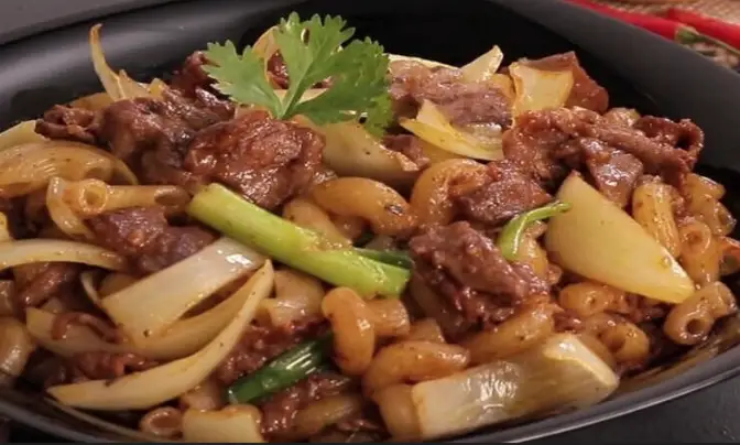 Hình ảnh Nui Xào Bò tặng 1 Sâm thuốc bắc