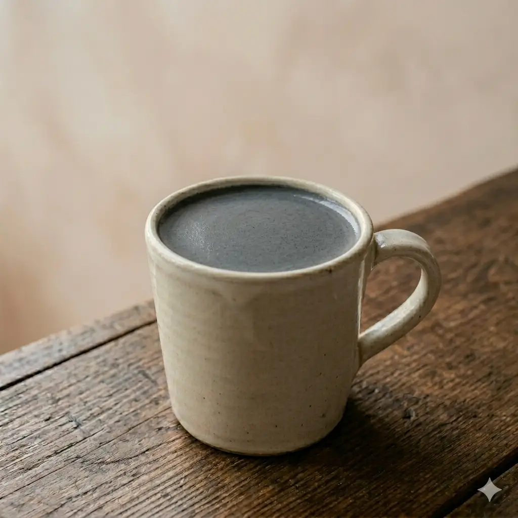 Hình ảnh Sữa mè đen đá