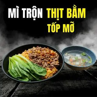 Hình ảnh Mì trộn thịt bằm tóp mỡ