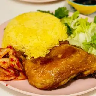 Hình ảnh Cơm chiên gà - da giòn