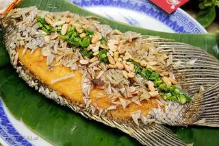 Hình ảnh Cá tai tượng chiên xù size lớn 1,6kg