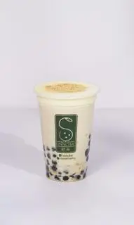 Hình ảnh Trà sữa ô long nhài kem trứng