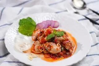 Hình ảnh Hàu ăn sống sốt Thái- combo 5 con