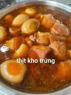 Hình ảnh Cơm thịt kho trứng