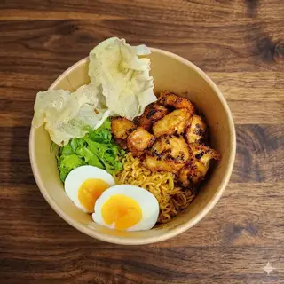 Hình ảnh Mỳ trộn gà