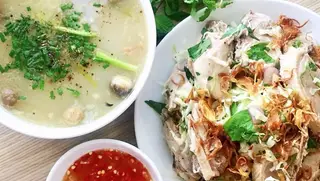 Hình ảnh Gỏi vịt kèm cháo