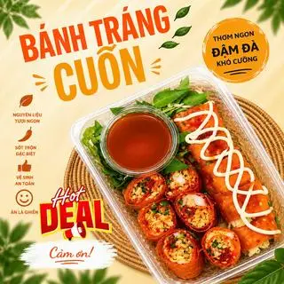 Hình ảnh Bánh tráng cuốn
