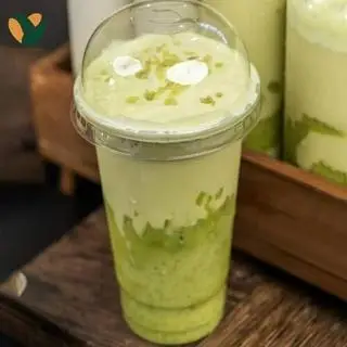 Hình ảnh Trà sữa cốm dẻo