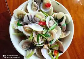 Hình ảnh Nghêu hấp sả