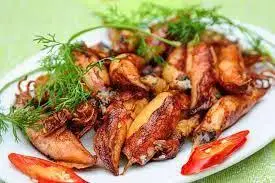 Hình ảnh Mực chiên nước mắm