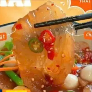 Hình ảnh Chân sứa sốt Thái hộp nhỏ