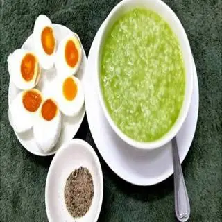 Hình ảnh Cháo trứng muối